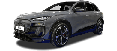 Audi Q6 e-tron Advanced edition quattro leasen - front angle - DirectLease